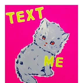 Text Me Yeah (Pink) by Magda Archer