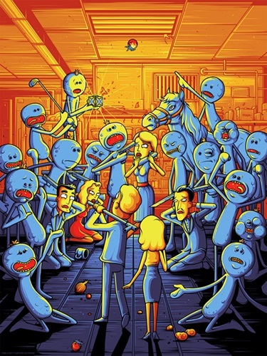 Meeseeks (Variant #2) by Dan Mumford