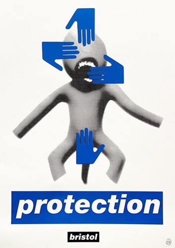 Protection (NHS Blue) (Timed Edition) by Robert Del Naja