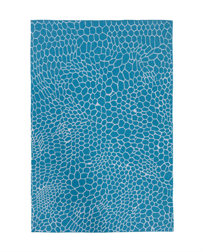 Blanket (2021) (Blue) by Rachel Whiteread