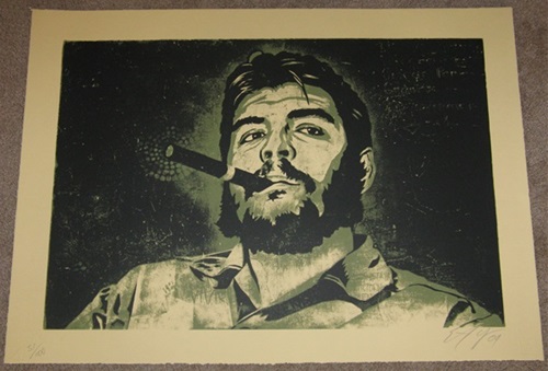 El Che (Green) by Ernesto Yerena