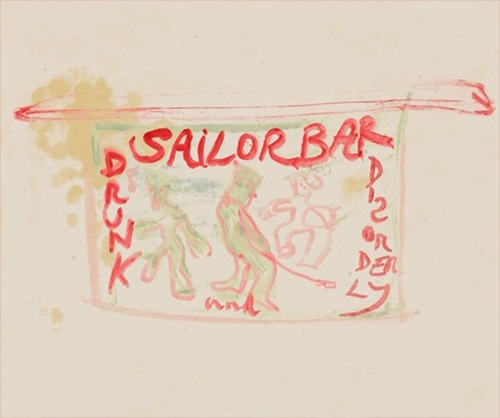 Sailor Bar  by Peter Doig