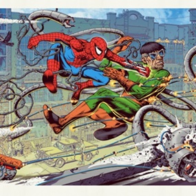 Spiderman Vs Doctor Octopus by Mike Sutfin