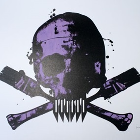 Skull (Purple) by Paul Insect
