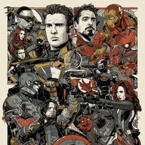 Captain America: Civil War (Variant) by Tyler Stout