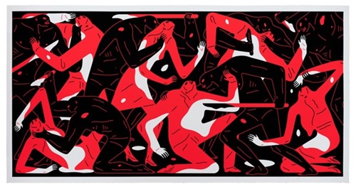 Poison In The Mind (Red) by Cleon Peterson