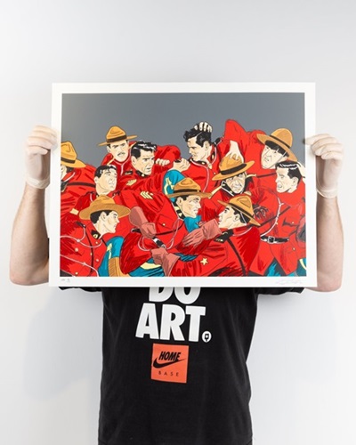 Moshpit Mounties  by Whatisadam
