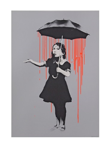 NOLA (Dark to Light Orange AP) by Banksy