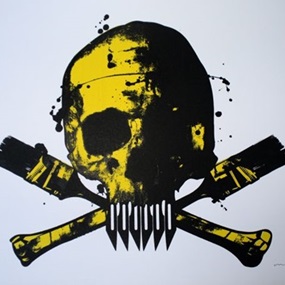 Skull (Yellow) by Paul Insect