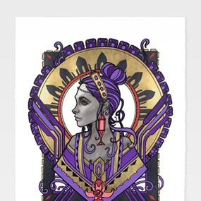 Deco Liz (Purple) by Inkie