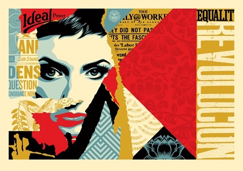 Ideal Power - Large Format  by Shepard Fairey