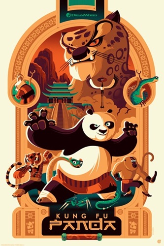 Kung Fu Panda  by Tom Whalen