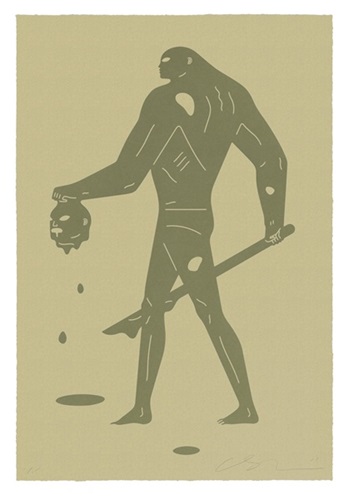 Headless Man (Gold & Gold) by Cleon Peterson