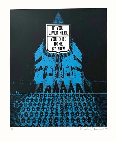 Prime Residential (Blue) by Stanley Donwood