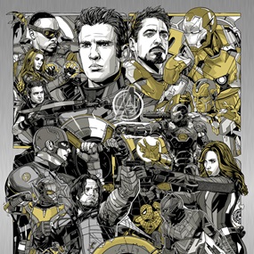 Captain America: Civil War (Vibranium Metal Variant) by Tyler Stout
