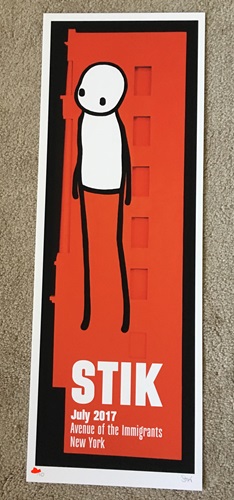 Avenue Of The Immigrants (First Edition) by Stik