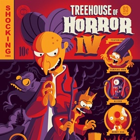 Treehouse Of Horror IV by Tom Whalen