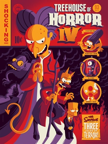 Treehouse Of Horror IV  by Tom Whalen
