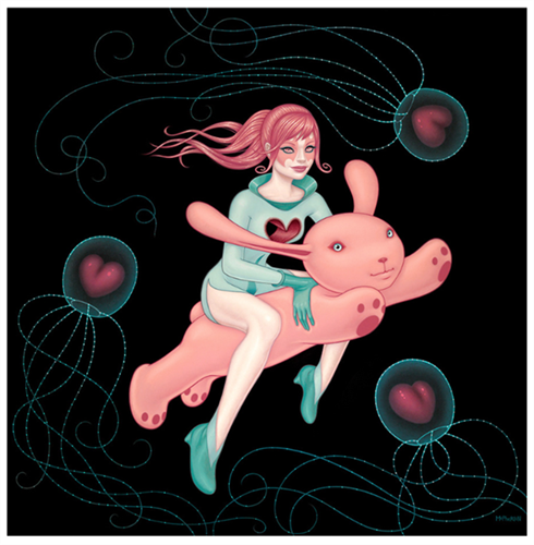 The Love Space Gives Is As Deep As The Oceans (Timed Edition) by Tara McPherson
