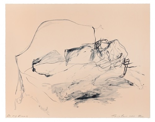 On My Knees  by Tracey Emin