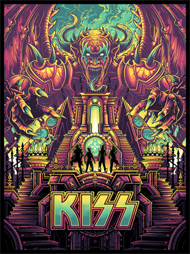 KISS (Variant) by Dan Mumford