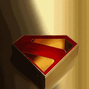 Superman (Gold Foil Variant) by Adam Spizak