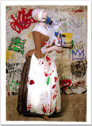 The Chocolate Vandal  by Mr Brainwash