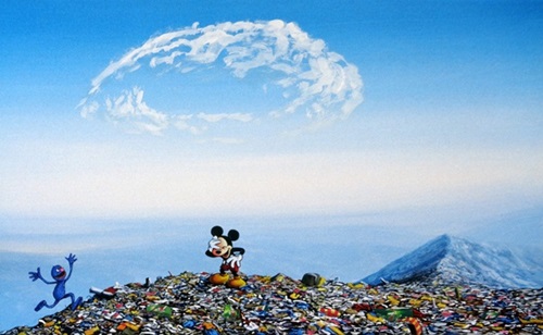 Laughing Mickey Landfill  by Jeff Gillette