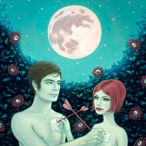 Bunny In The Moon (Timed Edition) by Tara McPherson