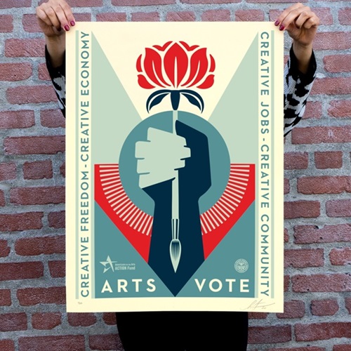 ArtsVote  by Shepard Fairey