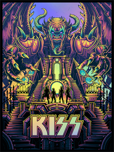 KISS (Foil Variant) by Dan Mumford