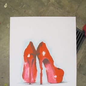 Closer To God In Heels (Red) by Tilt