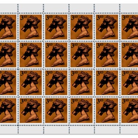 3rd Class Bronze (SMD10 Legacy Editions - STAMP SHEET) by James Cauty