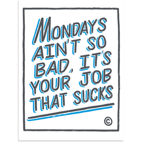 Mondays (Small Edition) by Ornamental Conifer