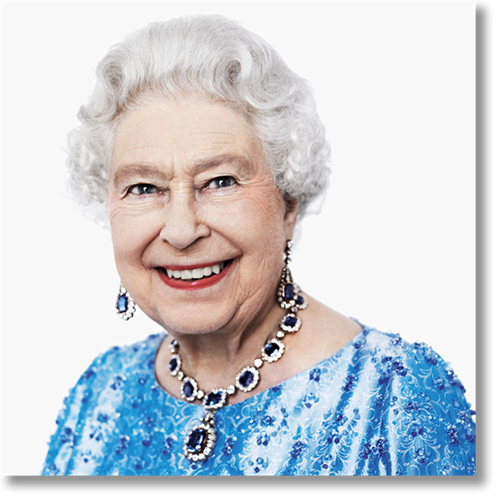 Her Majesty The Queen  by David Bailey