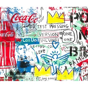 No Posts, No Bills (24 x 36 Paper) by Mr Brainwash