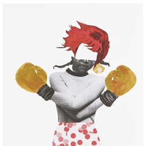 Folding The Black Into The Red by Deborah Roberts