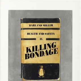 Health And Safety Is Killing Bondage by Harland Miller