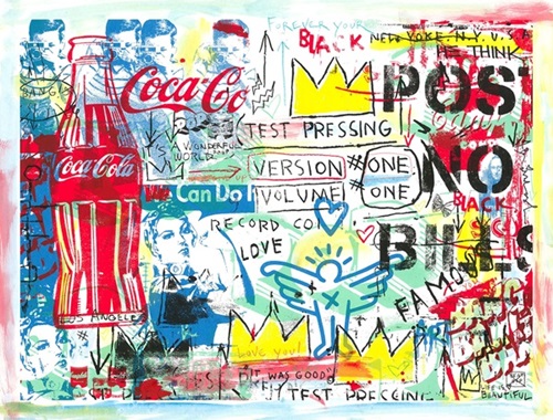 No Posts, No Bills (Hand-Finished) by Mr Brainwash