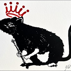 The King by Blek Le Rat