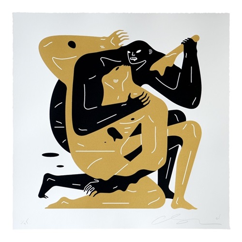 I Against I (White) by Cleon Peterson