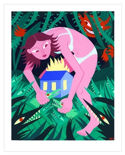 Tending The Garden  by Angela Fang Zirbes