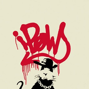 Gangsta Rat (Unsigned) by Banksy
