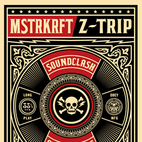 Soundclash Of The Titans by Shepard Fairey