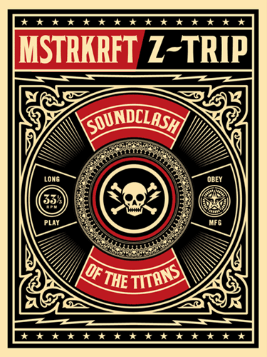 Soundclash Of The Titans  by Shepard Fairey