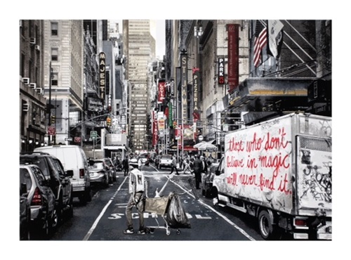 Broadway  by Mr Brainwash