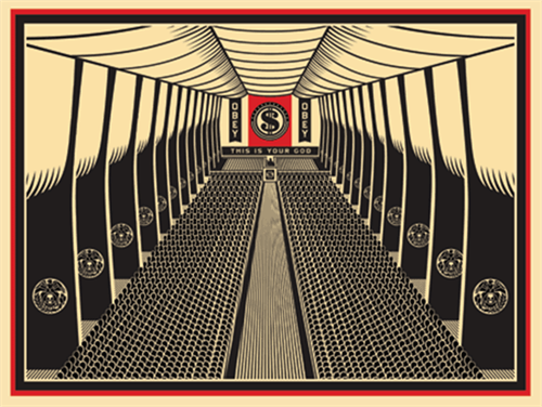 This Is Your Church  by Shepard Fairey