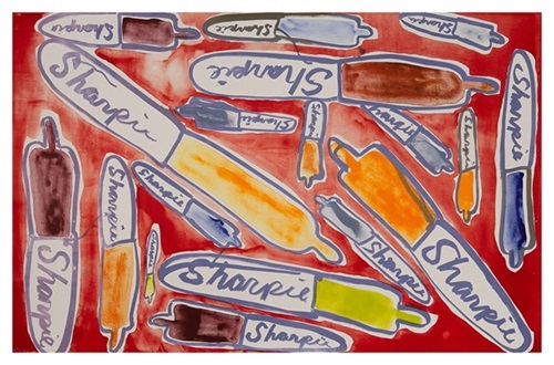 Sharpies  by Katherine Bernhardt