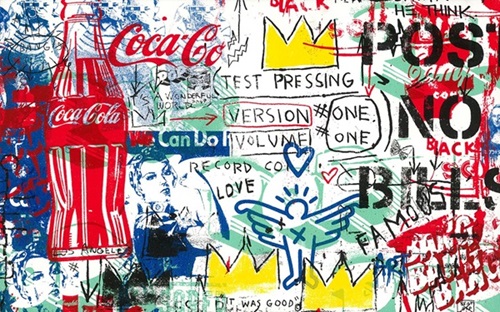 No Posts, No Bills (20 x 32 Canvas) by Mr Brainwash