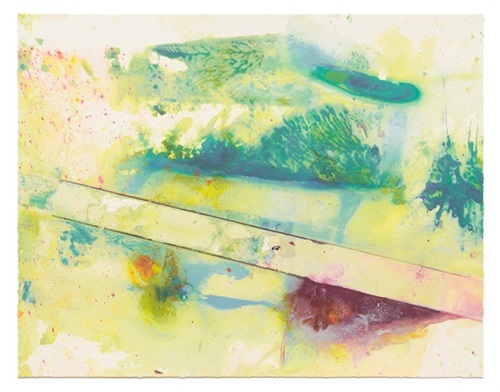 Three  by Frank Bowling